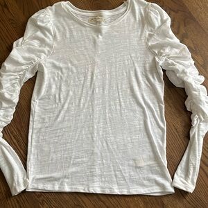 Free People Long Sleeve With Scrunched Sleeves